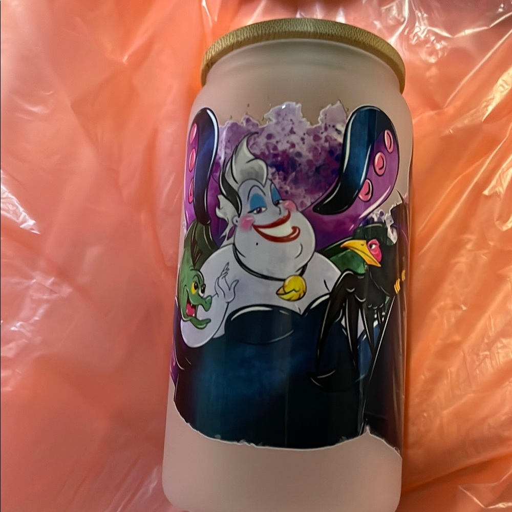 Disney Villains Ursula Glass Jar